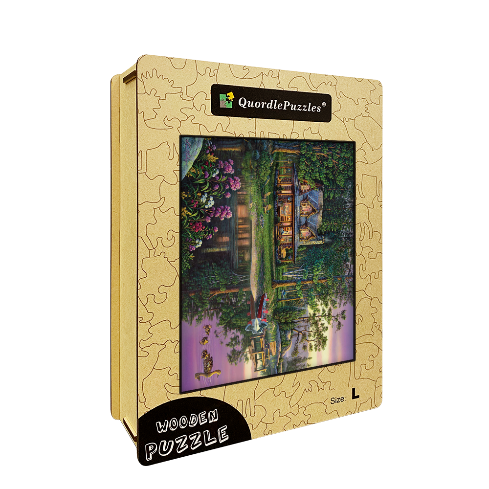 Golden Moments Wooden Jigsaw Puzzle