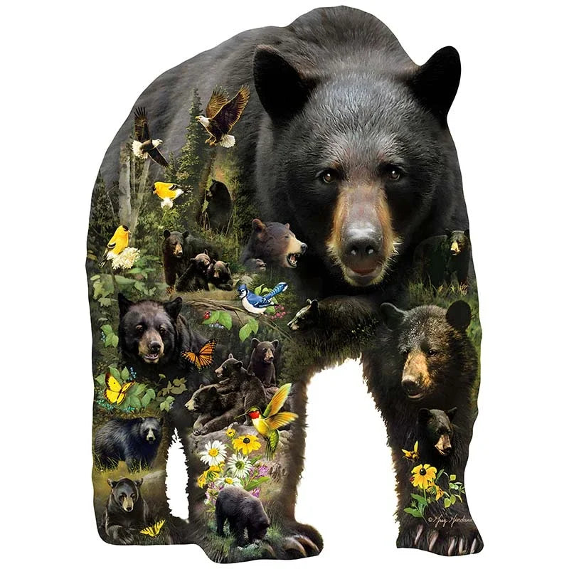 🔥Last Day 80% OFF-Black Bear Home puzzle