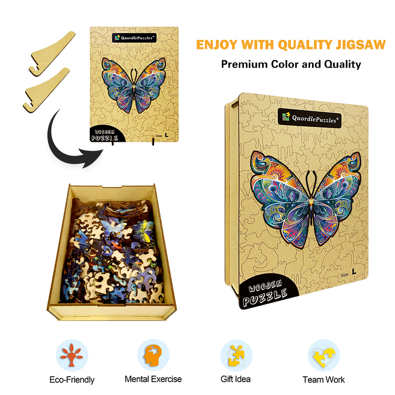🔥Last Day 84% OFF-Bright Butterfly Puzzle