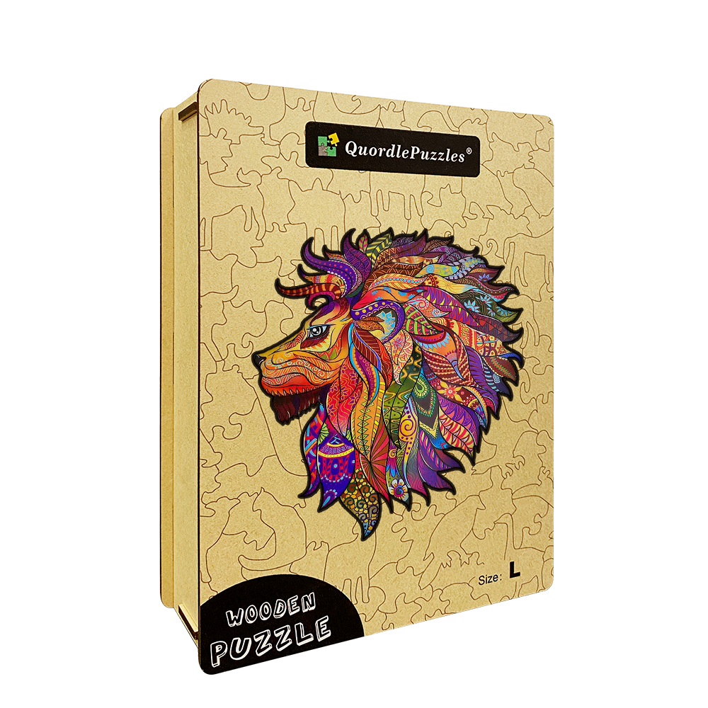 🔥 LETZTEN TAG 80 % RABATT auf das wunderschöne Puzzle „König der Löwen“.