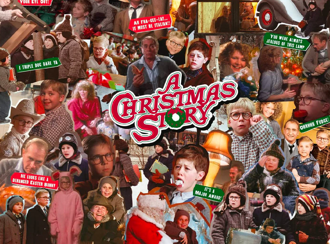 Paladone A Christmas Story Wooden Jigsaw Puzzle