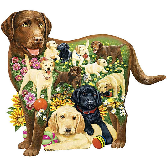 🔥LAST DAY 80% OFF-Lawn Dog Jigsaw Puzzle