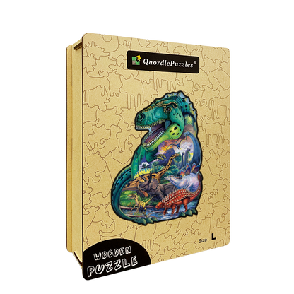 🔥LAST DAY 80% OFF-Dinosaurs and Volcanoes puzzle