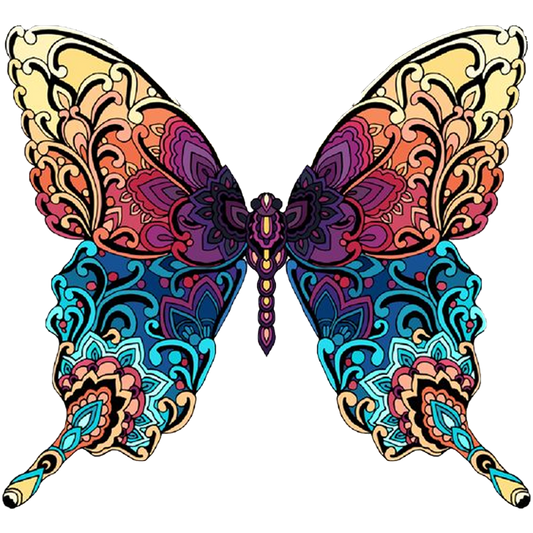 🔥LAST DAY 80% OFF-Colorful butterfly Jigsaw Puzzle