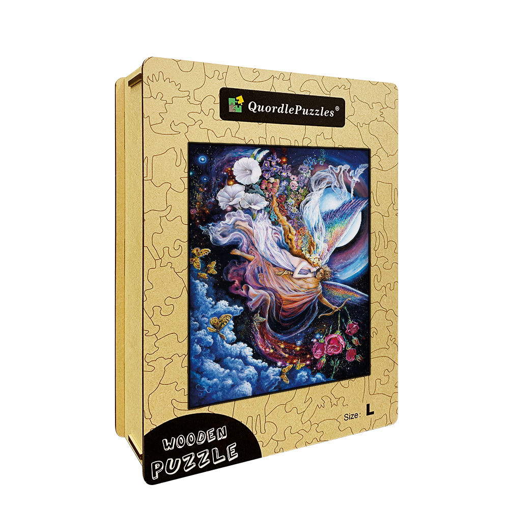 Eros and Psyche Wooden Jigsaw Puzzle