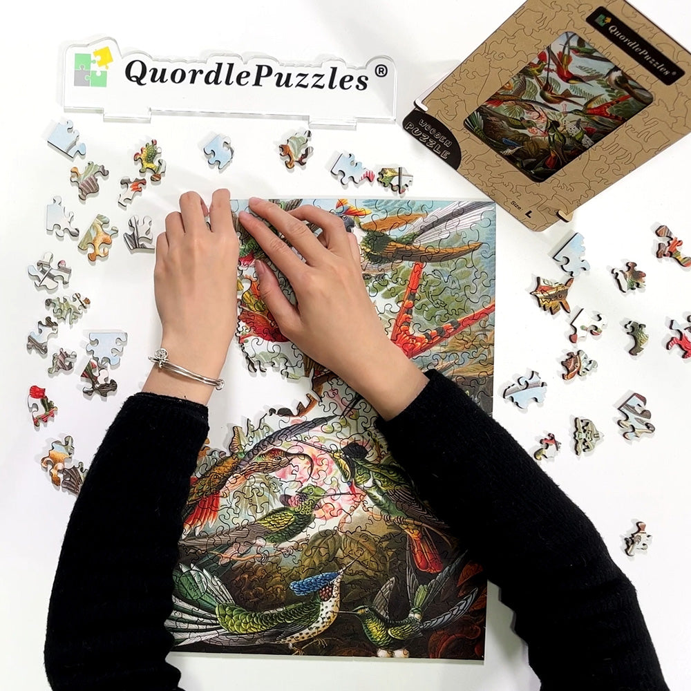 🔥LAST DAY 80% OFF-Hummingbirds Jigsaw Puzzle