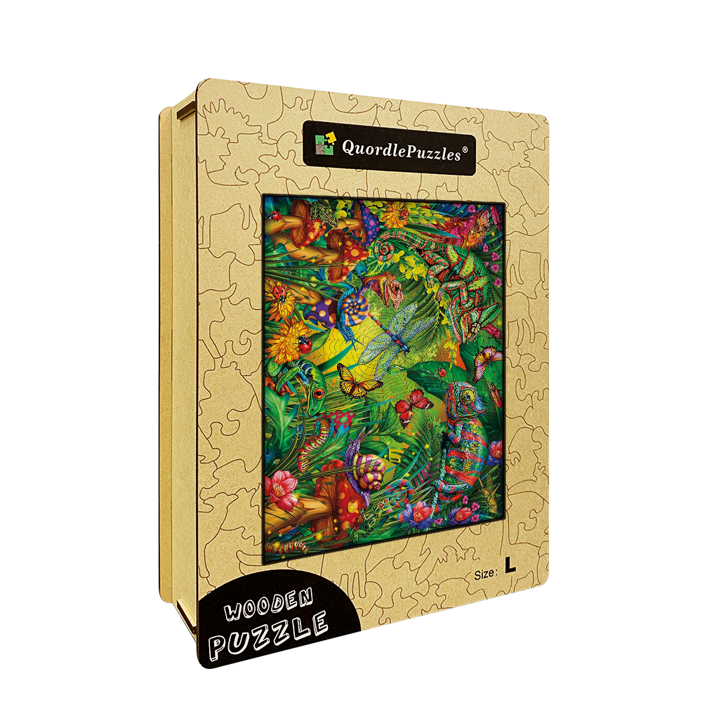 Tropical Forests Wooden Jigsaw Puzzle