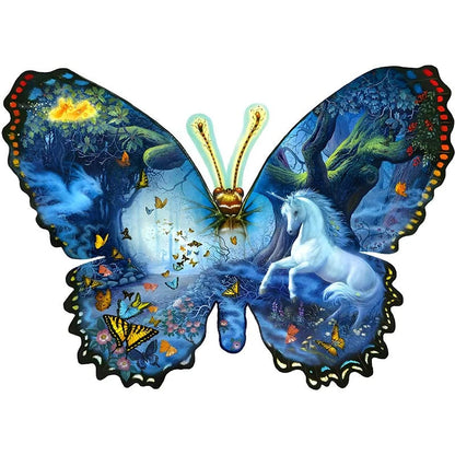 🔥Letzter Tag 80 % RABATT auf das Schmetterlings- und Einhorn-Puzzle