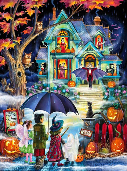 Fright Night Wooden Jigsaw Puzzle
