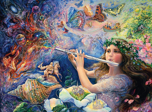 Enchanted Flute Wooden Jigsaw Puzzle