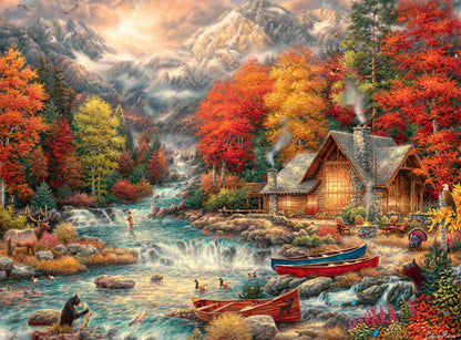 Treasures of The Great Outdoors Wooden Jigsaw Puzzle