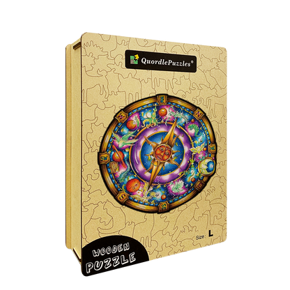 Compass Wooden Jigsaw Puzzle