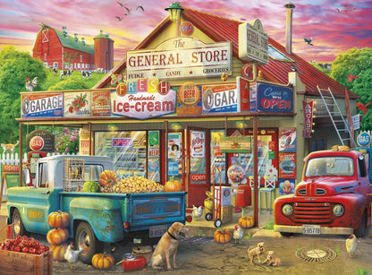 Country Store Wooden Jigsaw Puzzle