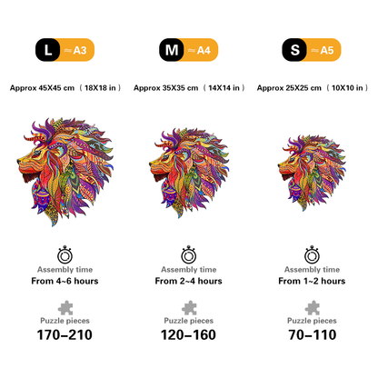 🔥LAST DAY 80% OFF-Gorgeous Lion King Puzzle