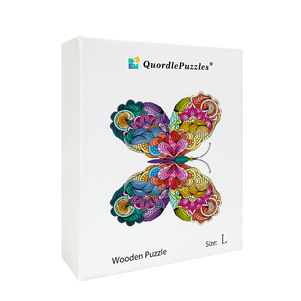 🔥LAST DAY 80% OFF-BUTTERFLY COLORFUL EDITION JIGSAW PUZZLE