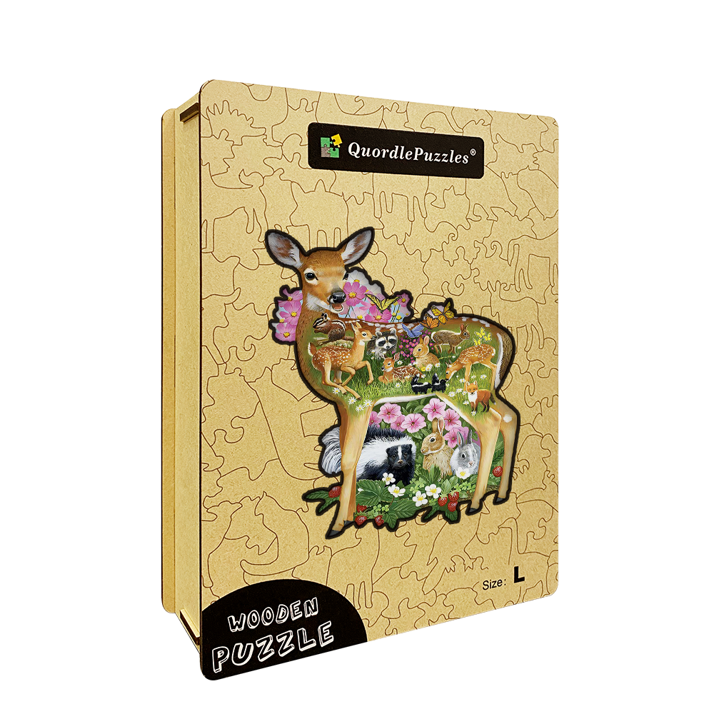 🔥LAST DAY 80% OFF-Sika Deer Home Puzzle