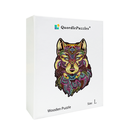 🔥LAST DAY 80% OFF-Brown Wolf Head Puzzle