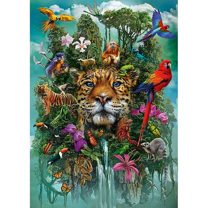 🔥LAST DAY 80% OFF-Mysterious Jungle Animals Puzzle