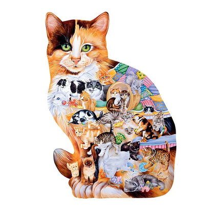 🔥LAST DAY 80% OFF-Cat World Puzzle