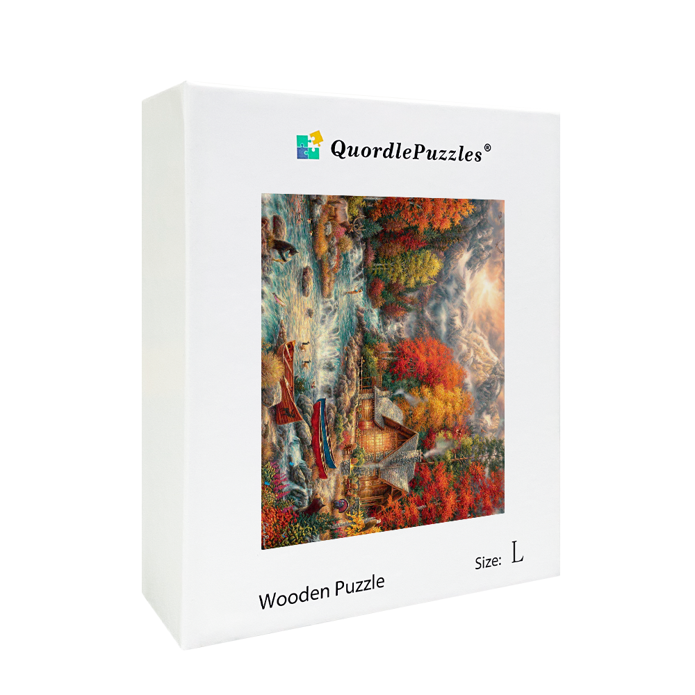 Treasures of The Great Outdoors Wooden Jigsaw Puzzle