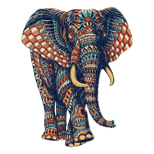 🔥Sista dagen 80 % RABATT - Elephant Jigsaw Puzzle